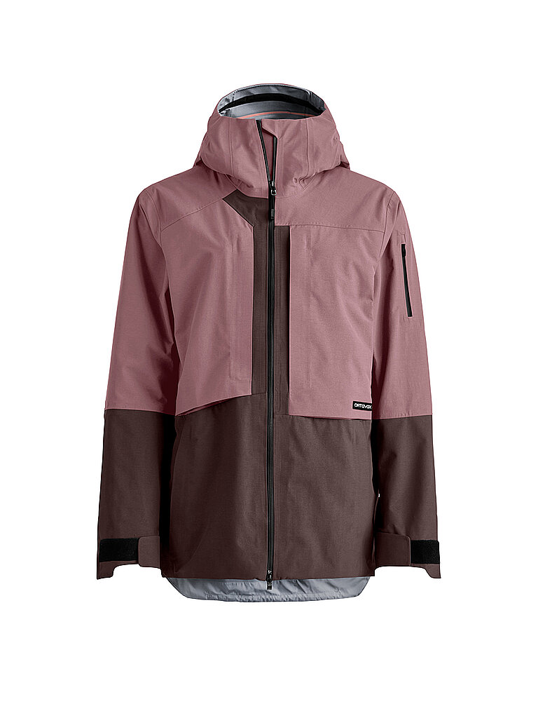 Ortovox ORTOVOX Damen Tourenjacke Ravine Plus 3L Hoodie rosa | XS, rosa