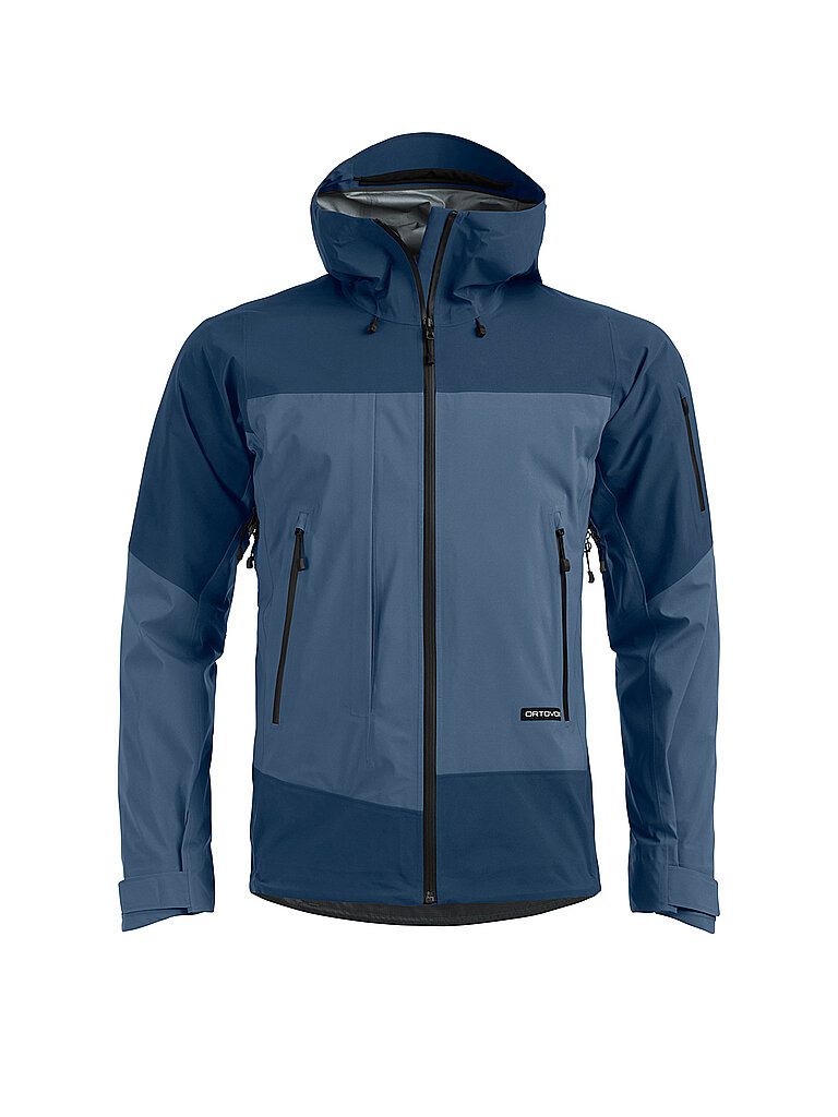 Ortovox ORTOVOX Herren Tourenjacke Ortler GTX 3L Hoodie blau | S, blau