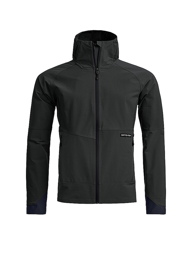 Ortovox ORTOVOX Herren Softshelljacke Venet Hoodie schwarz | S, schwarz