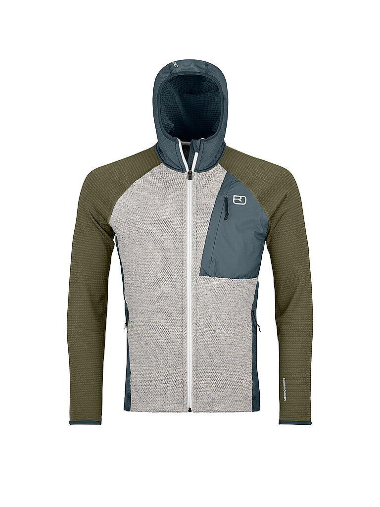 Ortovox ORTOVOX Herren Fleecejacke Classic Knit olive | S, olive