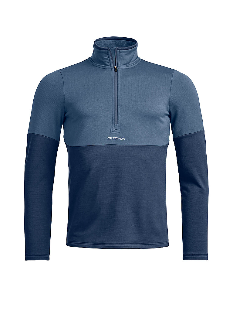 Ortovox ORTOVOX Herren Touren Zipshirt Fleece Light dunkelblau | S, dunkelblau