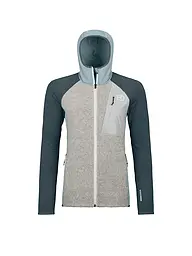 ORTOVOX | Damen Fleecejacke Classic Knit Hoodie | petrol