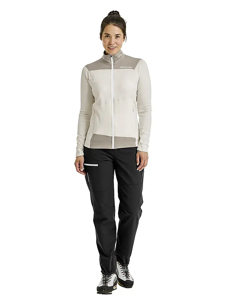 ORTOVOX | Damen Fleecejacke Fleece Light | Creme