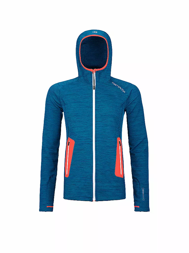 ORTOVOX | Damen Fleecejacke Light Hoodie | blau