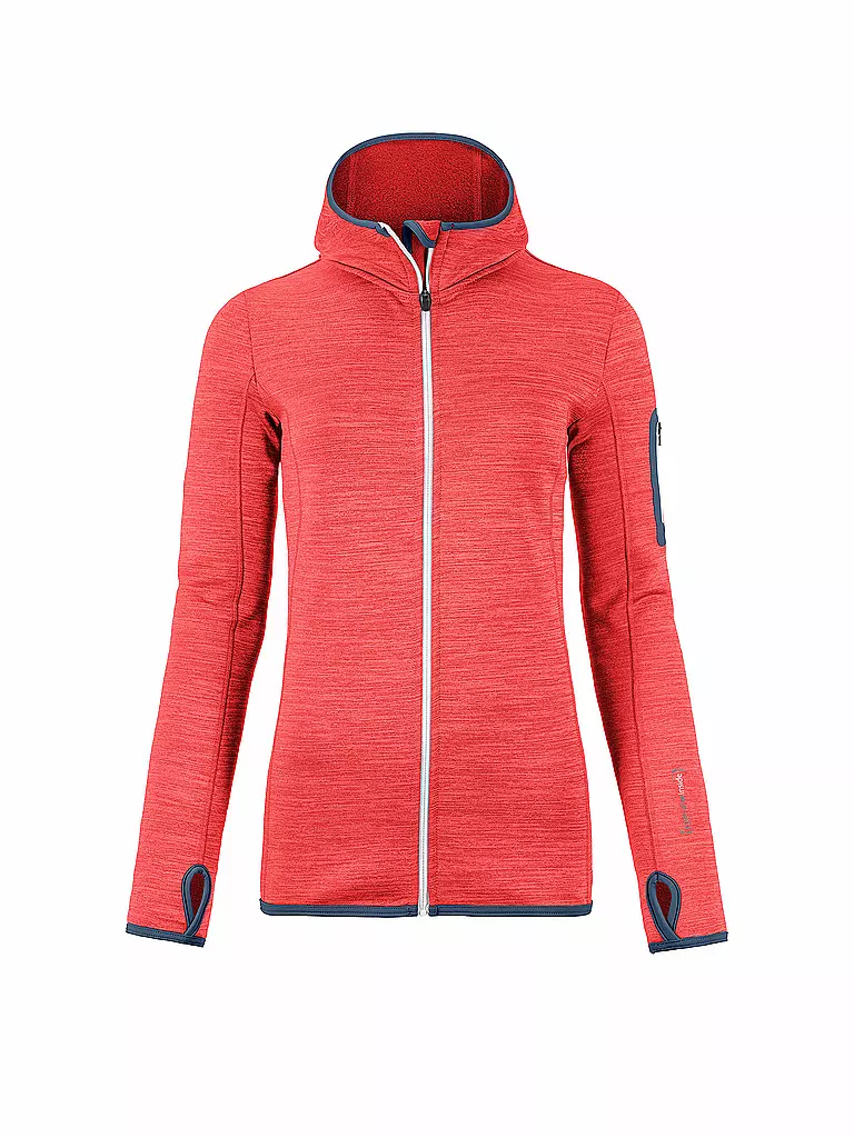 ORTOVOX | Damen Fleecejacke Melange Hoody | 