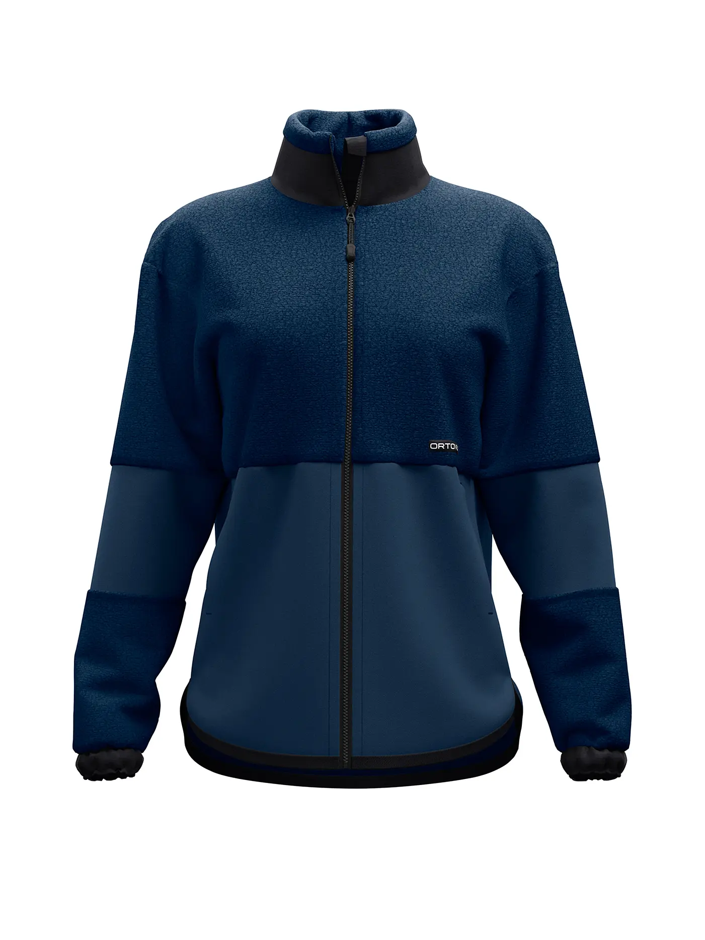 ORTOVOX | Damen Fleecejacke Teddy | dunkelblau