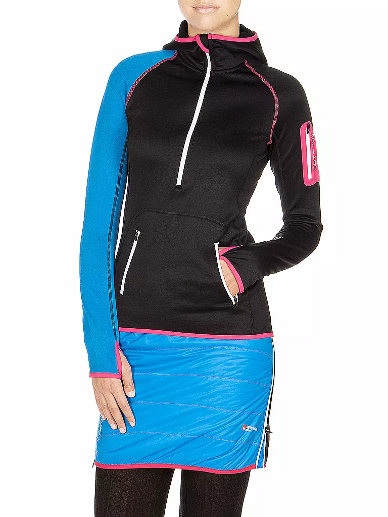 ORTOVOX | Damen Fleeceshirt Zip Neck Hoody | 