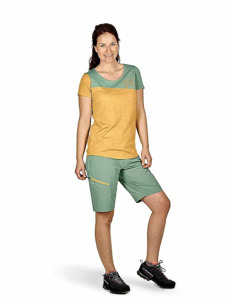 ORTOVOX | Damen Funktionsshirt 150 Cool Logo | gelb