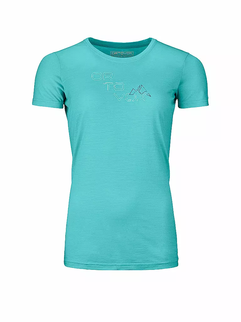 ORTOVOX | Damen Funktionsshirt 185 Merino Tangram | mint