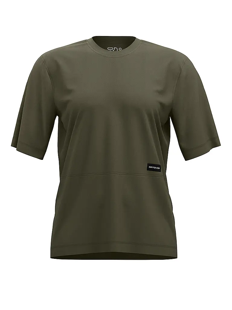 ORTOVOX | Damen Funktionsshirt Patch 185 Merino | olive