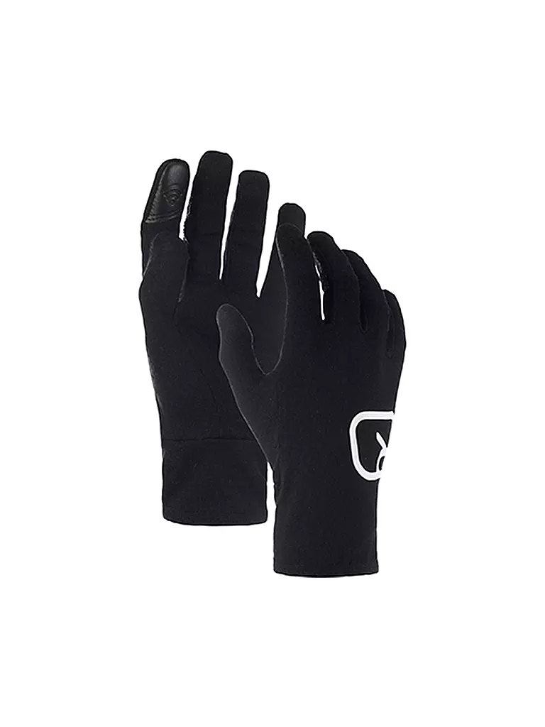 ORTOVOX | Damen Handschuhe 185 ROCK'n'WOOL GLOVE LINER | schwarz