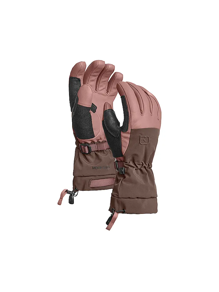 ORTOVOX | Damen Handschuhe Merino Freeride | braun