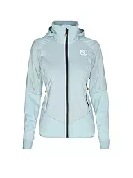 ORTOVOX | Damen Hybridjacke Col Becchei SW Hoodie | hellblau