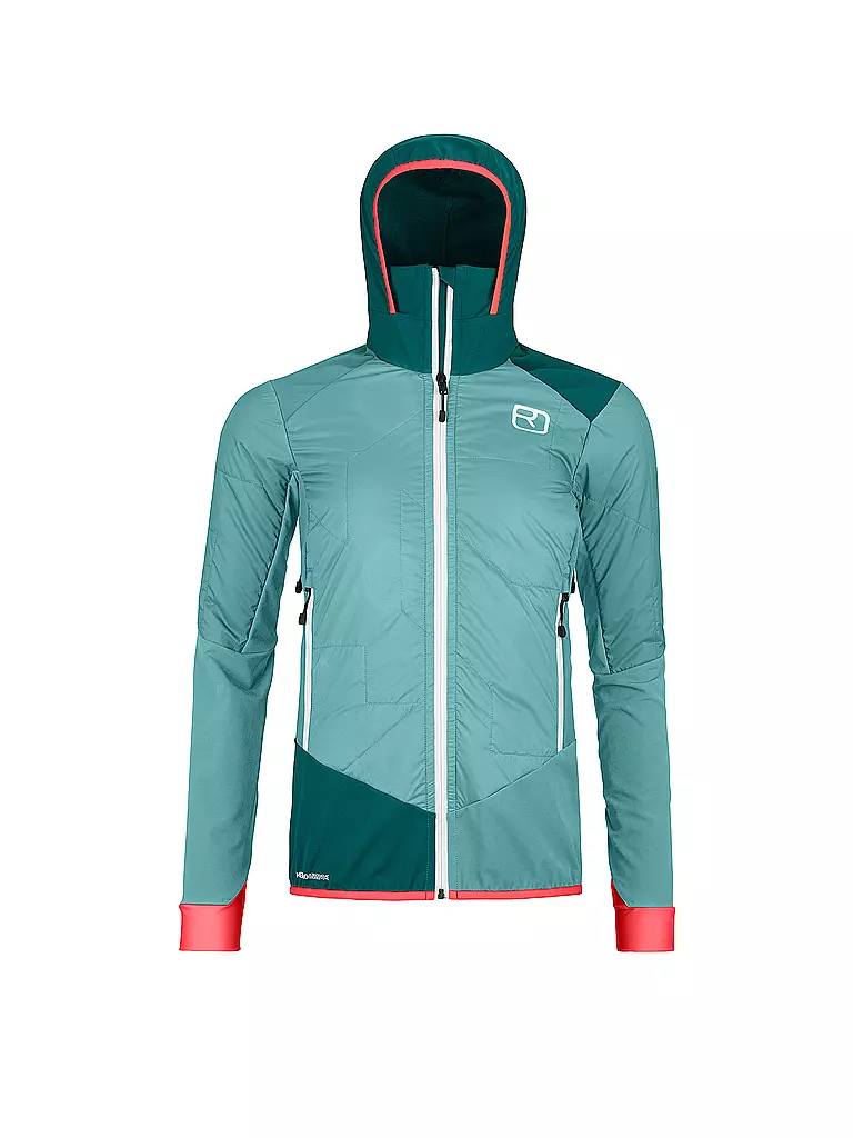 ORTOVOX | Damen Hybridjacke Col Becchei SW Hoodie | mint