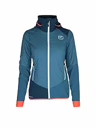 ORTOVOX | Damen Hybridjacke Col.Becchei Hoodie | blau