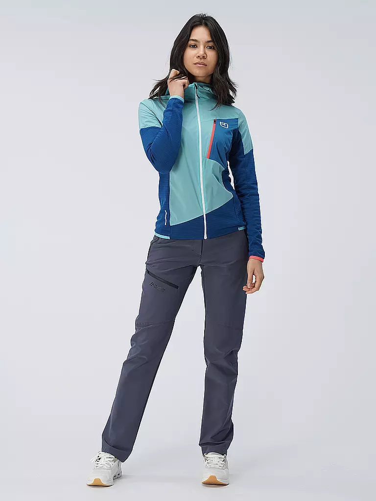 ORTOVOX | Damen Hybridjacke Ladiz Hoodie | dunkelblau