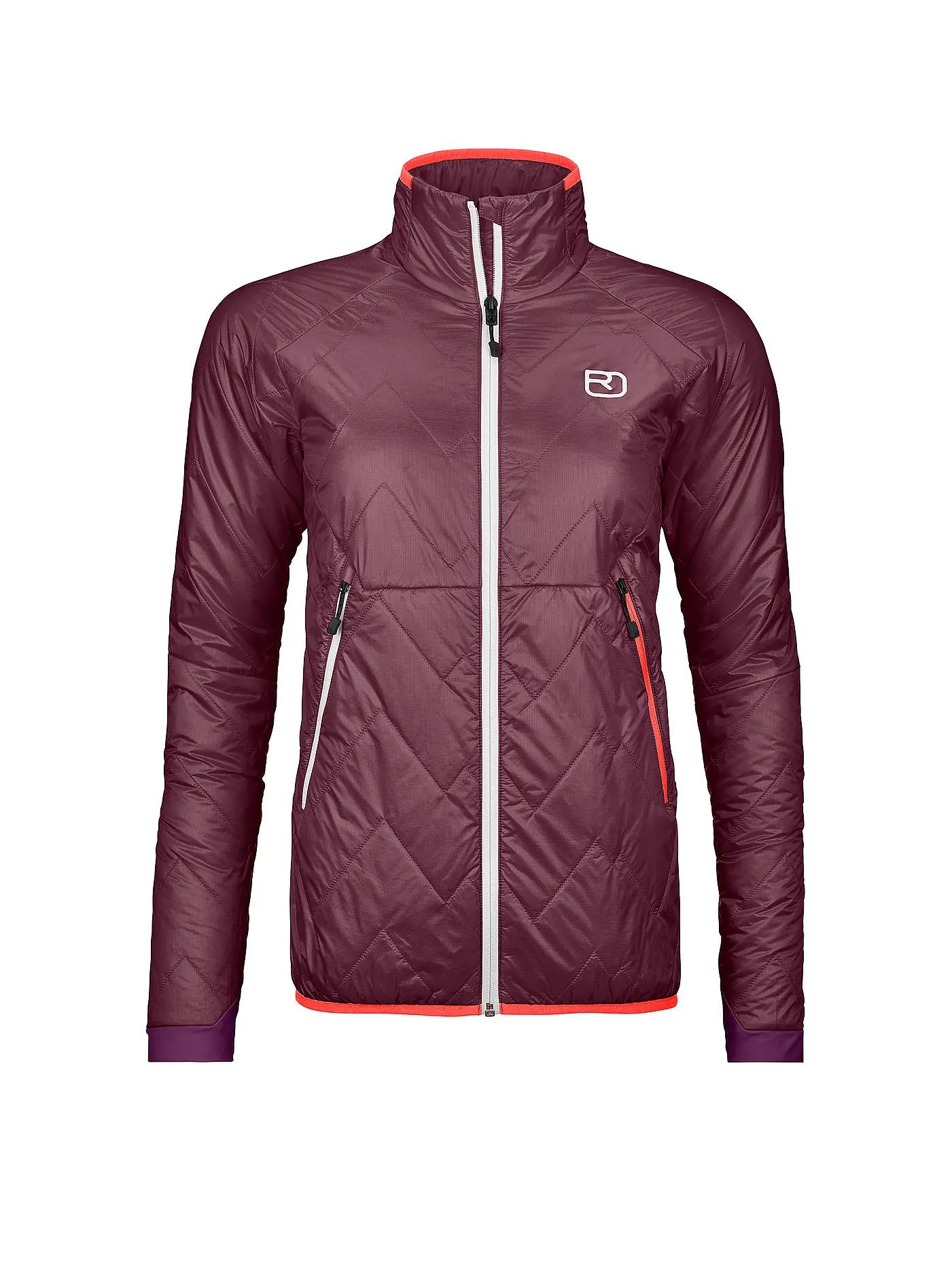 ORTOVOX | Damen Isojacke Piz Vial SW | dunkelrot