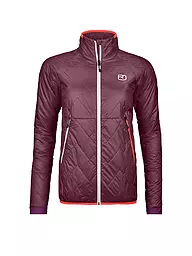 ORTOVOX | Damen Isojacke Piz Vial SW | dunkelrot