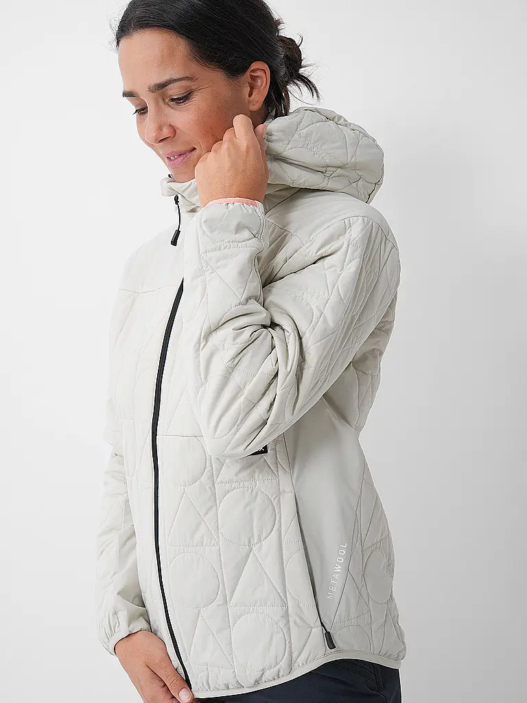 ORTOVOX | Damen Isojacke Ravine Metawool 90 | Beige