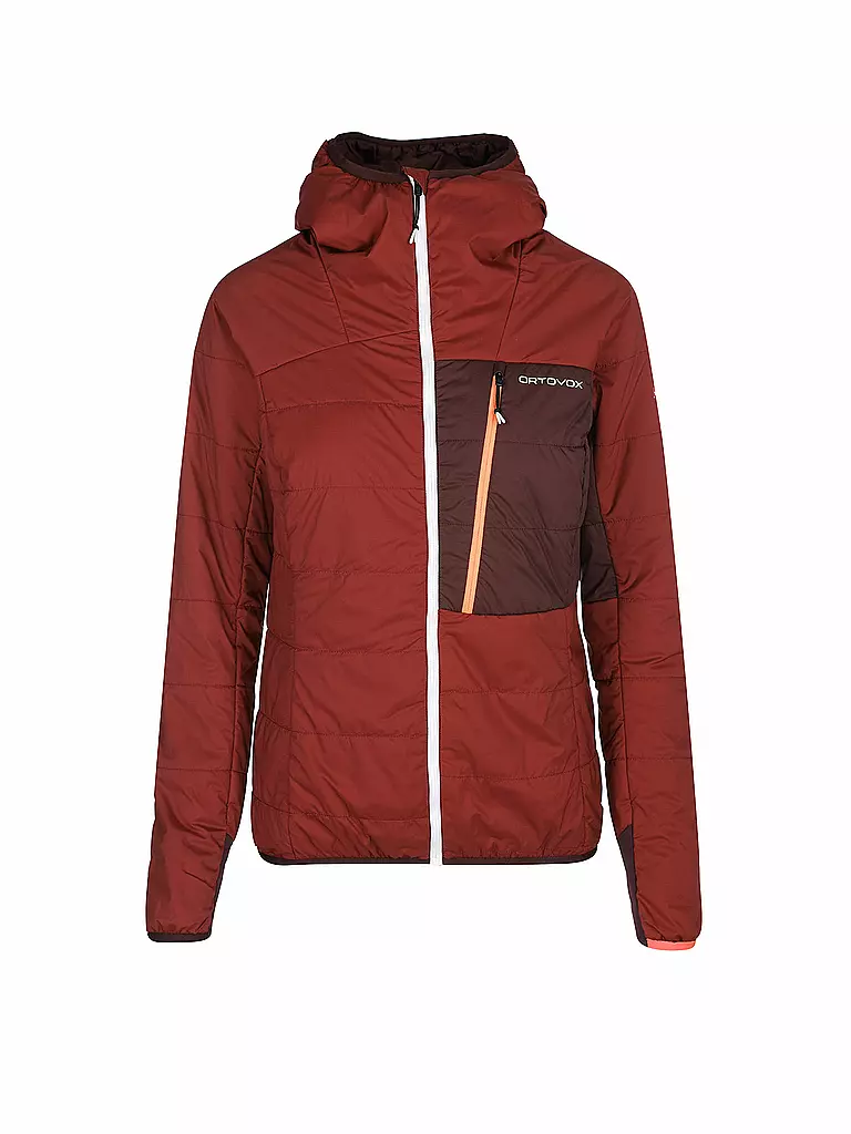 ORTOVOX | Damen Isolationsjacke Piz Duan Swisswool | rot