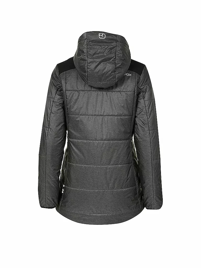 ORTOVOX | Damen Isolationsjacke Verbier Parka Swisswool | schwarz