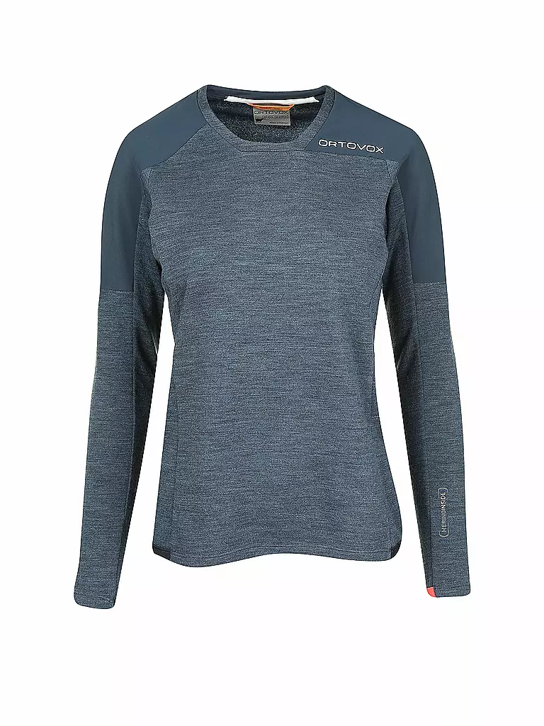 ORTOVOX | Damen Pullover Merino Terry Sweater | blau