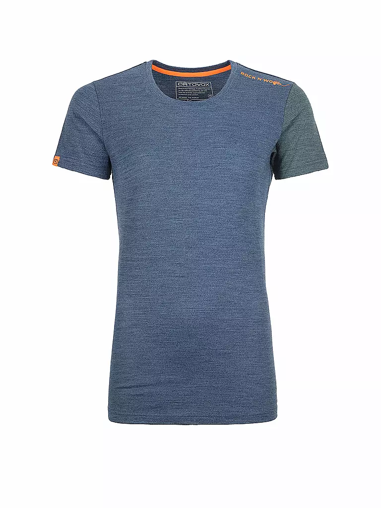 ORTOVOX | Damen Shirt Rock'n'Wool 185 | blau