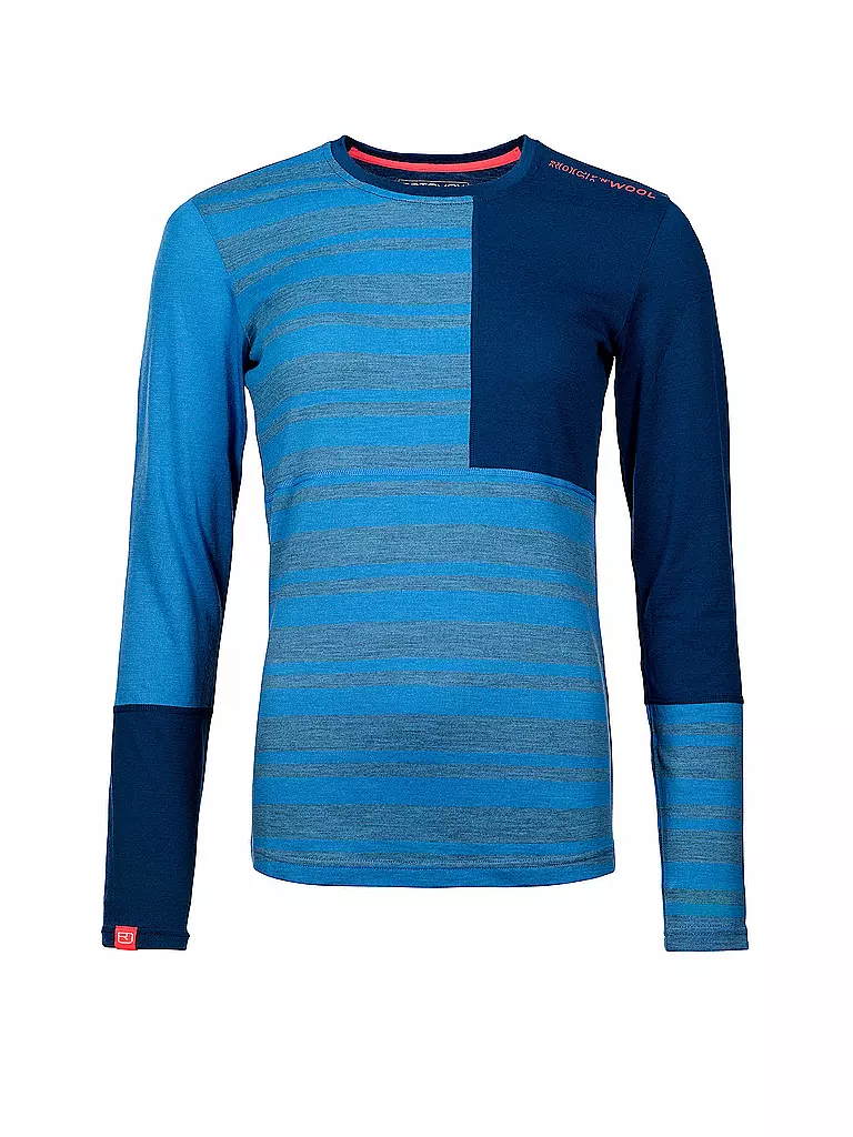 ORTOVOX | Damen Shirt Rock'n'Wool 185 | blau
