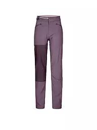 ORTOVOX | Damen Softshell Wanderhose Brenta | beere