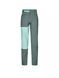 ORTOVOX | Damen Softshell Wanderhose Brenta | petrol
