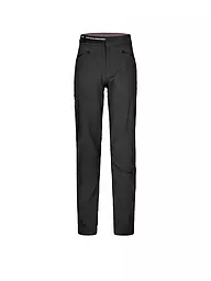 ORTOVOX | Damen Softshell Wanderhose Brenta | schwarz