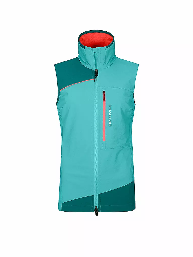 ORTOVOX | Damen Softshell Weste Pala | türkis