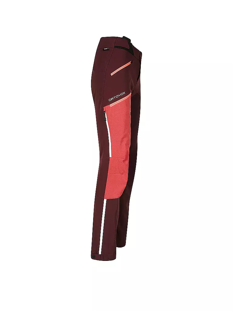 ORTOVOX | Damen Softshellhose Westalpen | rot