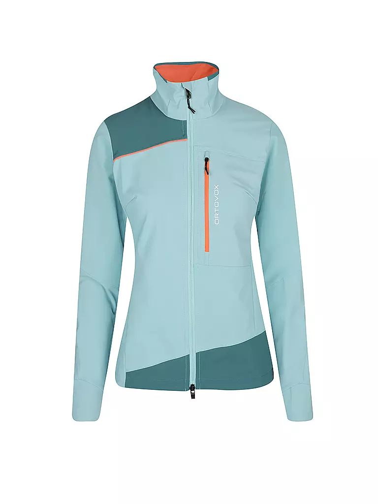 ORTOVOX | Damen Softshelljacke Pala Hoodie Light | türkis