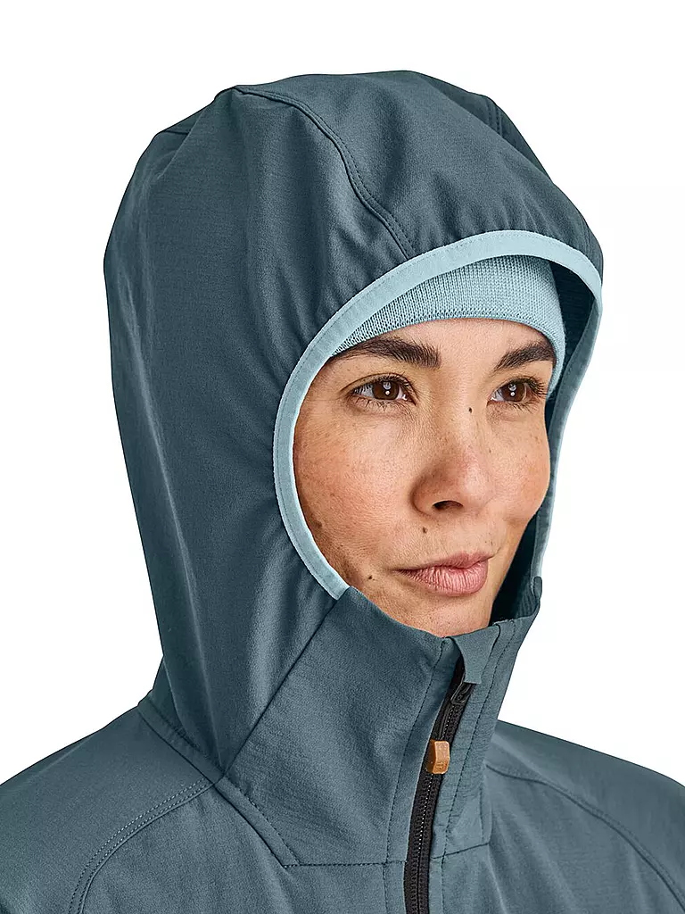 ORTOVOX | Damen Softshelljacke Punta Berrino Hoodie | petrol