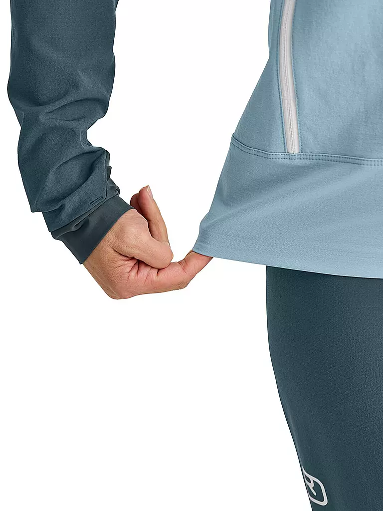 ORTOVOX | Damen Softshelljacke Punta Berrino Hoodie | petrol
