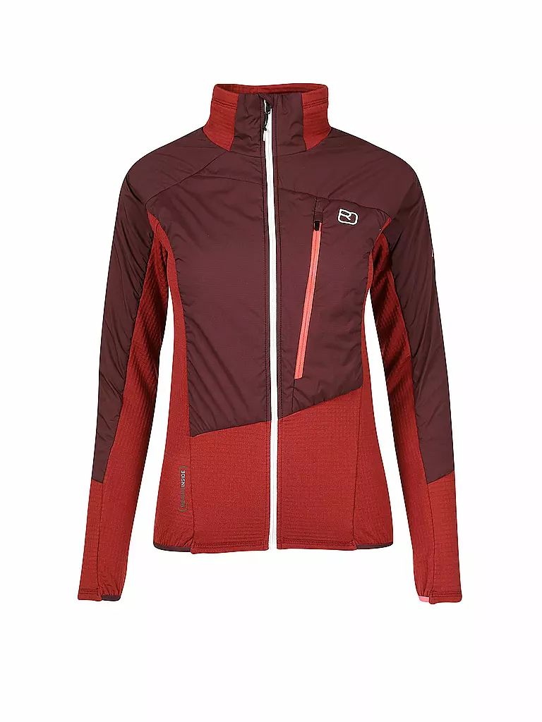 ORTOVOX | Damen Touren Hybridjacke Westalpen | rot