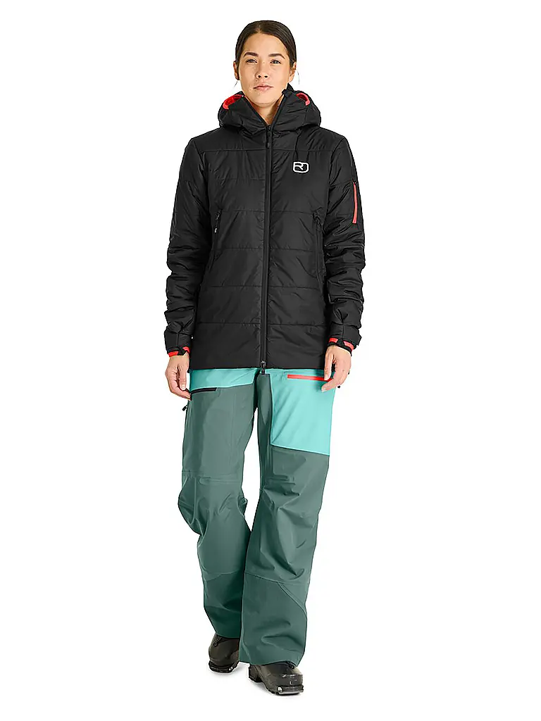 ORTOVOX | Damen Touren Isojacke Zinal Hoodie | schwarz