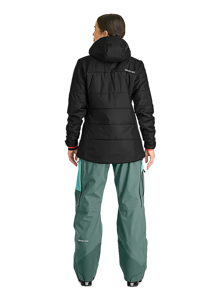 ORTOVOX | Damen Touren Isojacke Zinal Hoodie | schwarz