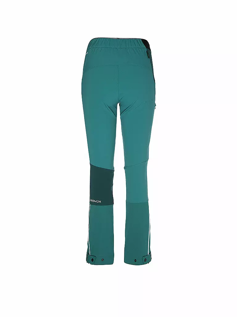 ORTOVOX | Damen Touren Softshellhose Col Becchei | petrol