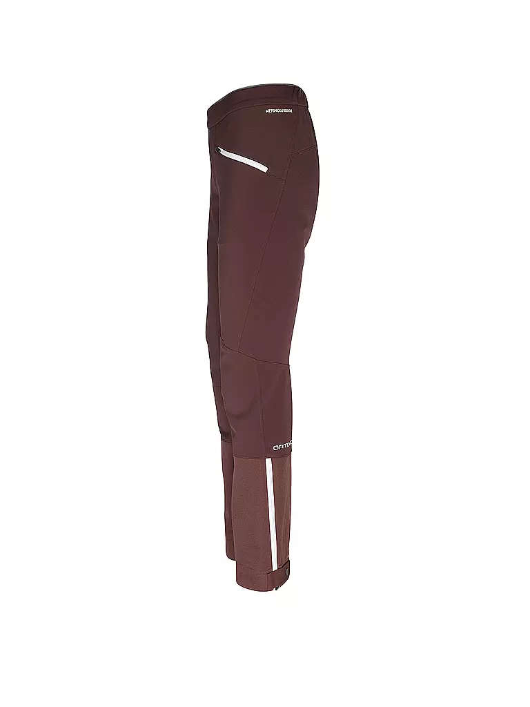 ORTOVOX | Damen Touren Softshellhose Col Becchei | beere