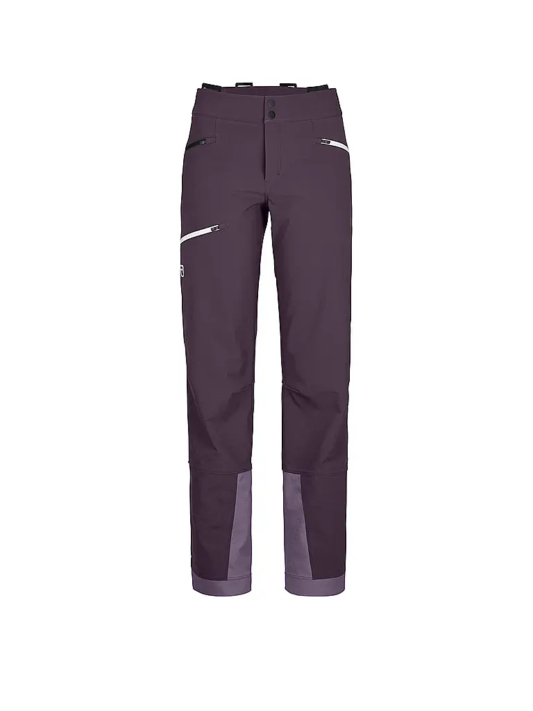 ORTOVOX | Damen Touren Softshellhose Pizol | Beere