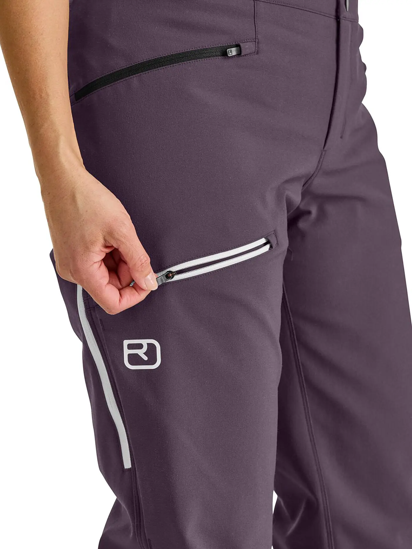 ORTOVOX | Damen Touren Softshellhose Pizol | beere