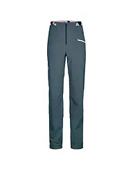 ORTOVOX | Damen Softshell Tourenhose Punta Berrino Stretch | petrol