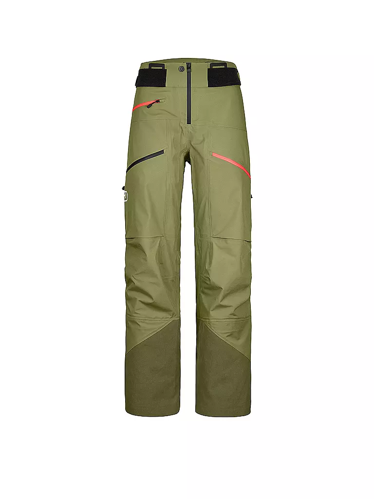 ORTOVOX | Damen Tourenhose Deep Shell 3L | olive