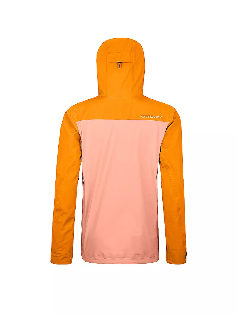 ORTOVOX | Damen Tourenjacke Ravine 3L Shell Hoodie | orange