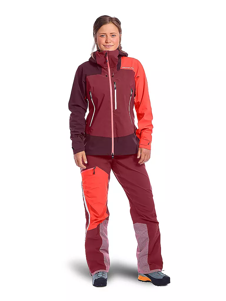 ORTOVOX | Damen Tourenjacke Westalpen 3L | rot