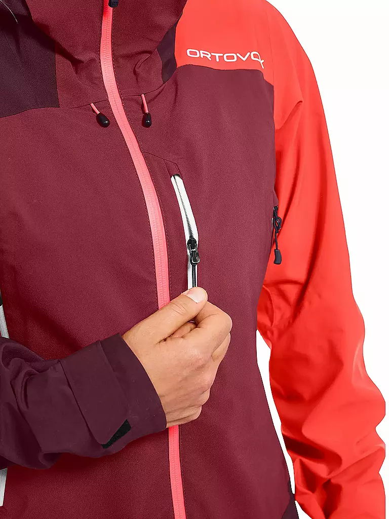 ORTOVOX | Damen Tourenjacke Westalpen 3L | rot