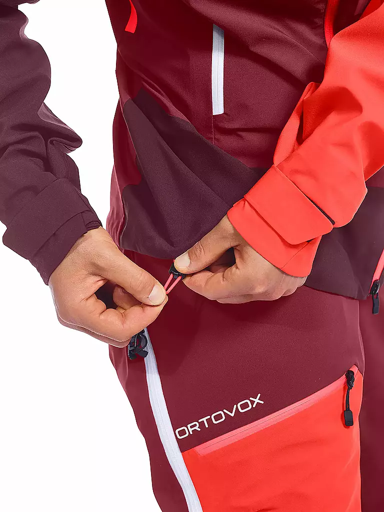 ORTOVOX | Damen Tourenjacke Westalpen 3L | rot