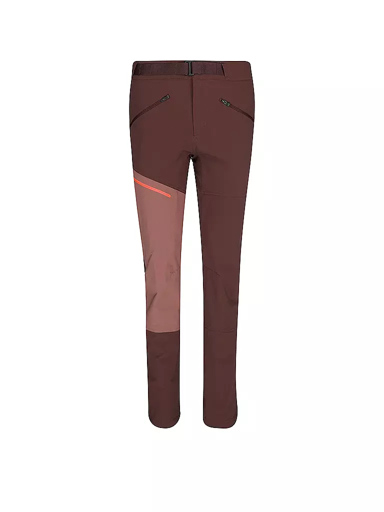 ORTOVOX | Damen Wanderhose Brenta | dunkelrot